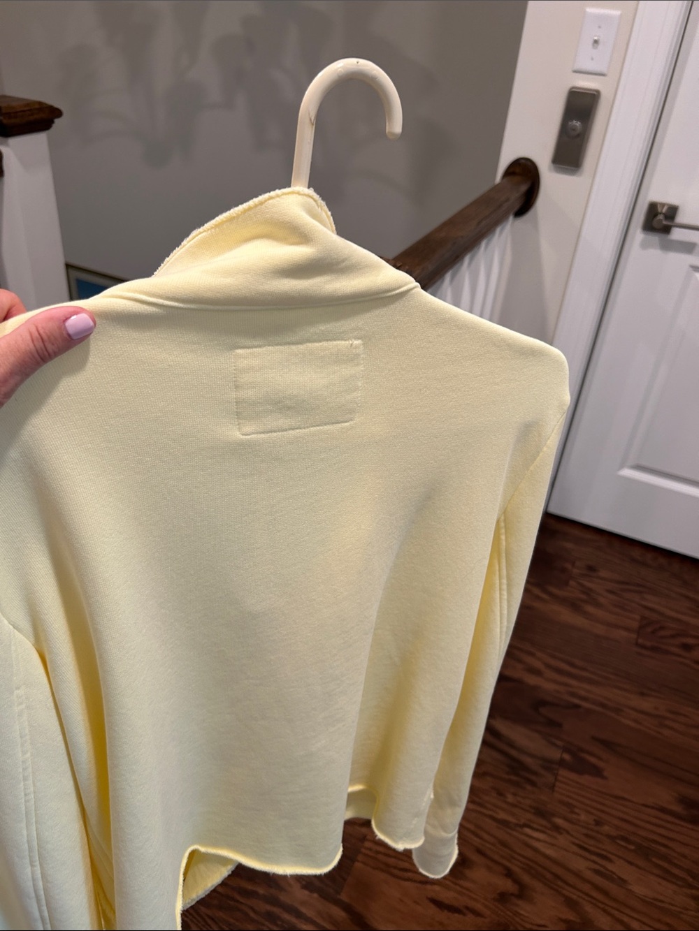 Frank & Eileen Pale Yellow Double-Breasted Blazer - Picture 3 of 5
